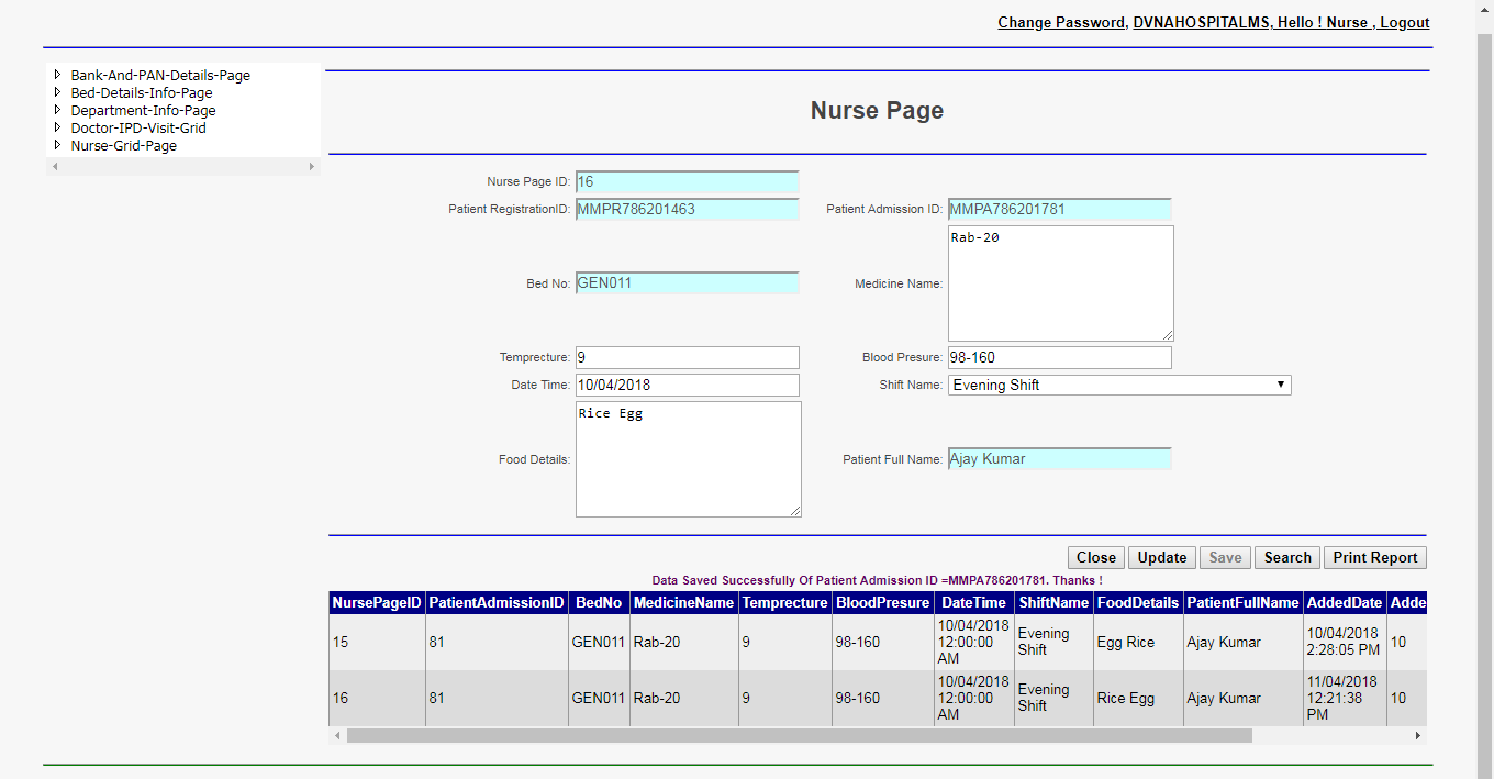 DVNAPMS-Nurse-Role-Page